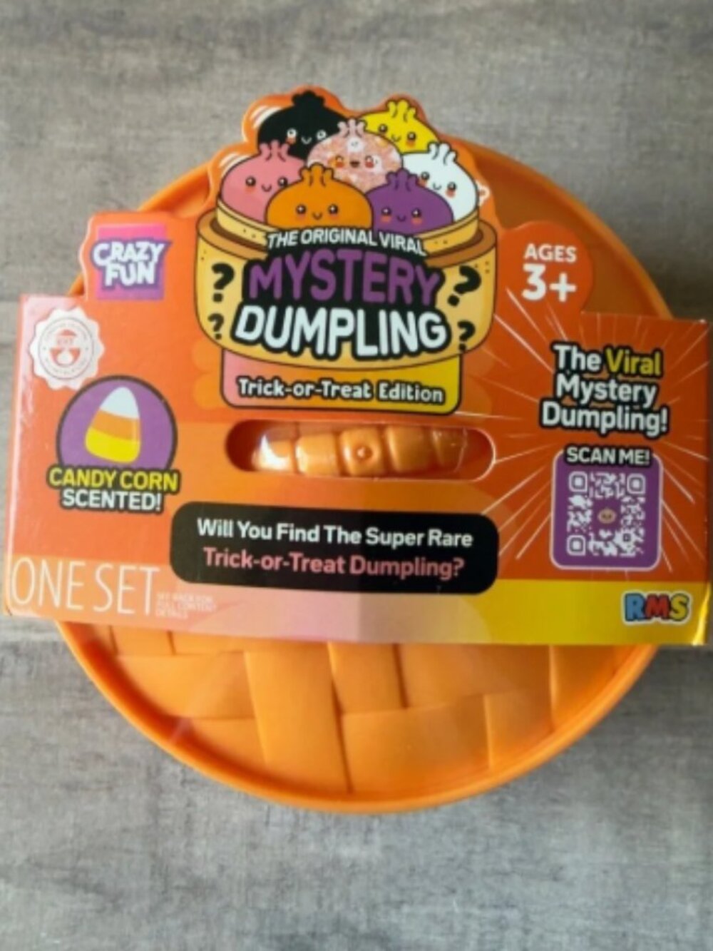 NEW SEALED Crazy Fun RMS Trick-or-Treat Edition Mystery Dumpling Collectible